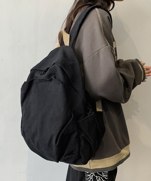 STYLEBLOCK(スタイルブロック)の「リュック(バックパック/リュック・レディース・ブラック/パープル/オレンジ/グリーン・FREE)」の2枚目の写真