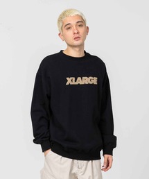 XLARGE | EMBROIDERY STANDARD LOGO CREWNECK SWEAT(スウェット)