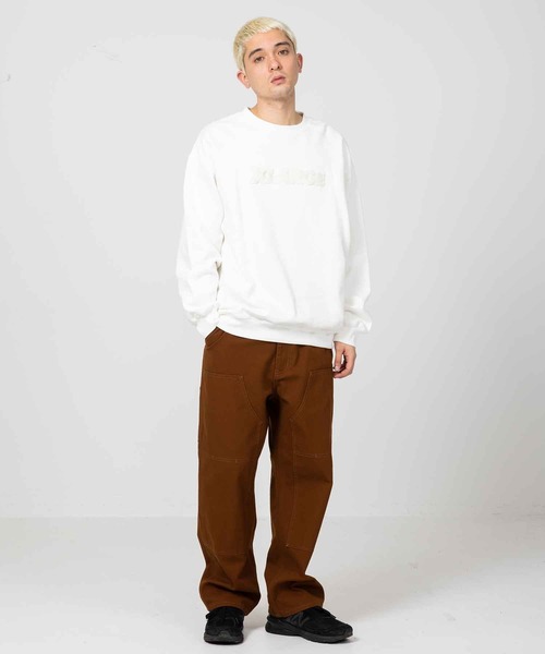 XLARGE（エクストララージ）の「EMBROIDERY STANDARD LOGO CREWNECK SWEAT（スウェット・メンズ・ブラック/ホワイト/グリーン/ネイビー/イエロー・L/S/M/XL/X-LARGE）」の16枚目の写真