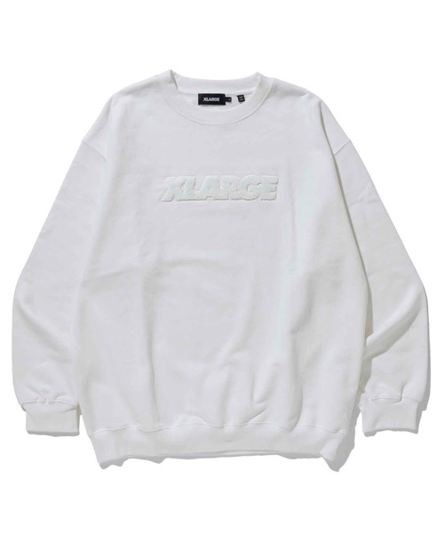 XLARGE（エクストララージ）の「EMBROIDERY STANDARD LOGO CREWNECK SWEAT（スウェット・メンズ・ブラック/ホワイト/グリーン/ネイビー/イエロー・L/S/M/XL/X-LARGE）」の19枚目の写真