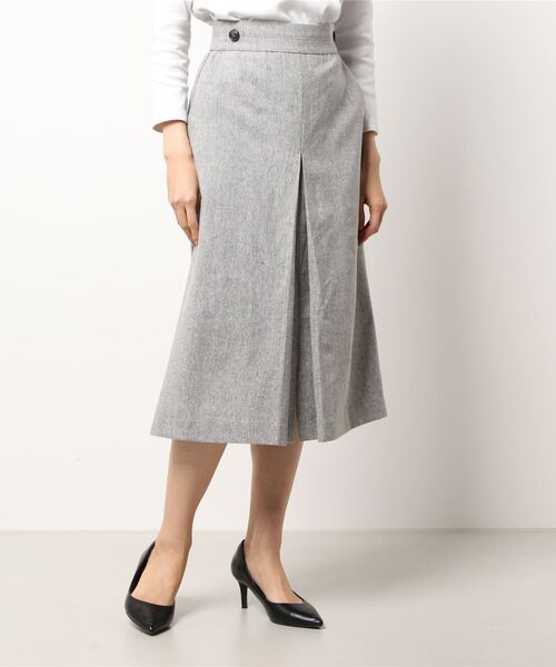 Te chichi（テチチ）の「ツイードボックスタックスカート（スカート・レディース・ブラウン/グレー・SMALL/MEDIUM）」の5枚目の写真