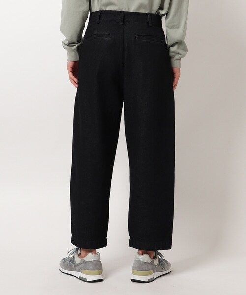 BASECONTROL(ベースコントロール)の「◆コットンデニム ワイドシルエットパンツ(デニムパンツ・メンズ・チャコールグレー/ライトブルー/ブラック/ネイビー/サックスブルー/ブルー/ブルー系・02/03/04)」の10枚目の写真