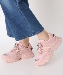 ロゴ入りダッドスニーカー