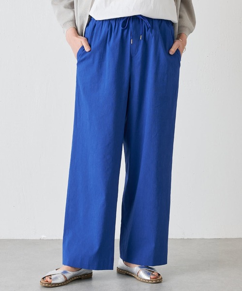 BEARDSLEY 麻混トラックパンツ美品 BEARDSLEY（ビアズリー）の「麻混トラックパンツ（その他パンツ