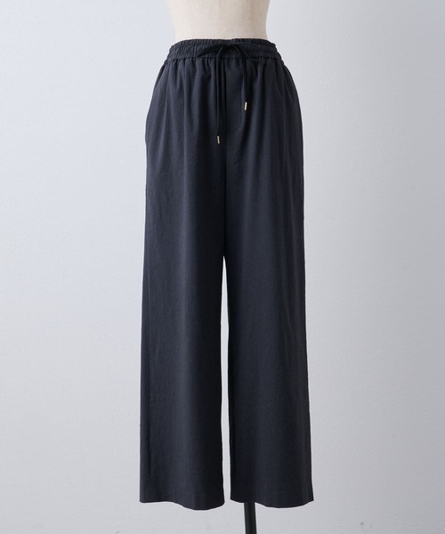 BEARDSLEY 麻混トラックパンツ美品 BEARDSLEY（ビアズリー）の「麻混トラックパンツ（その他パンツ