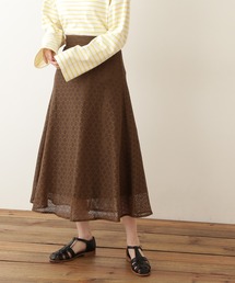 N.(N. Natural Beauty Basic) | ◆ボリュームフレアレーススカート(スカート)