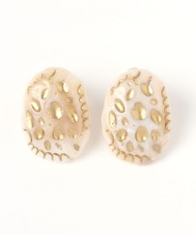 studio CLIP | アートマーブルイヤリング(イヤリング)