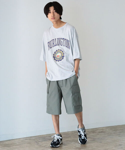 BeAMS DOT（ビームスドット）の「【WEB限定】BeAMS DOT / カレッジ プリントTシャツ（Tシャツ/カットソー・メンズ・ライトグレー/グリーン・MEDIUM/LARGE）」の10枚目の写真
