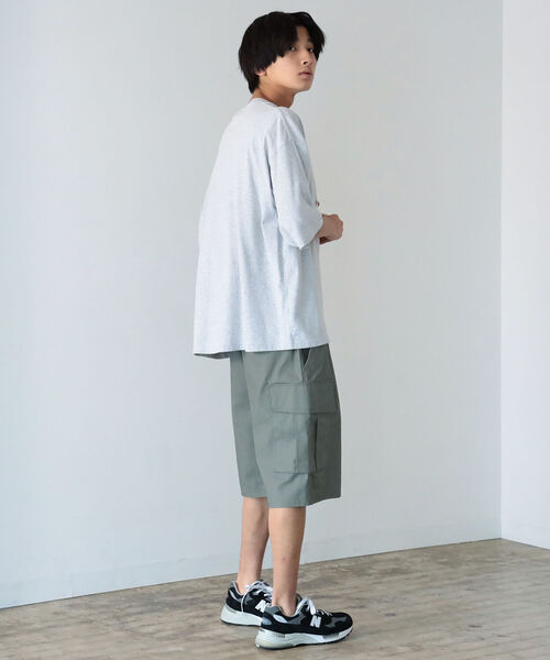 BeAMS DOT（ビームスドット）の「【WEB限定】BeAMS DOT / カレッジ プリントTシャツ（Tシャツ/カットソー・メンズ・ライトグレー/グリーン・MEDIUM/LARGE）」の11枚目の写真
