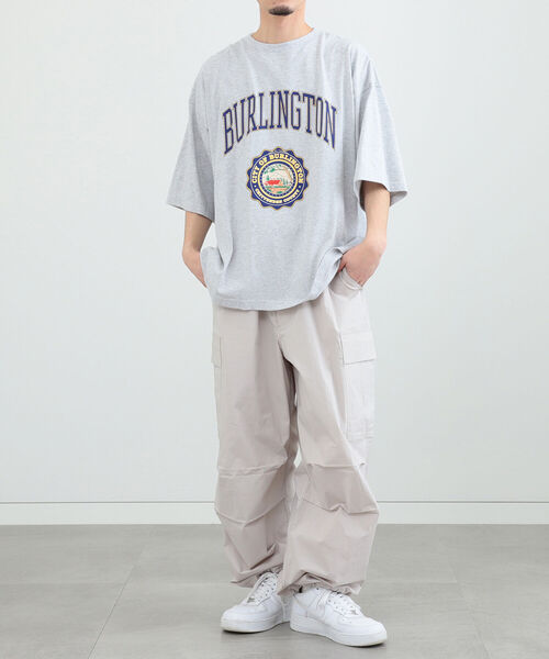 BeAMS DOT（ビームスドット）の「【WEB限定】BeAMS DOT / カレッジ プリントTシャツ（Tシャツ/カットソー・メンズ・ライトグレー/グリーン・MEDIUM/LARGE）」の17枚目の写真