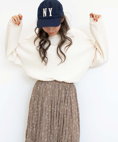 fifth（フィフス）の「ロゴ刺繍キャップ（ハット・レディース・ベージュ/ネイビー・FREE）」の16枚目の写真
