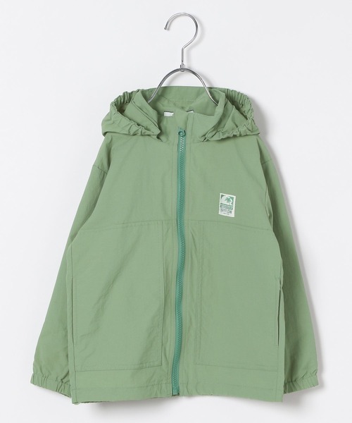 BAYFLOW（ベイフロー）の「【撥水加工付き】[KIDS]マウンテンパーカー（マウンテンパーカー・キッズ・カーキ/サックスブルー・110cm/120cm/130cm/140cm）」の10枚目の写真