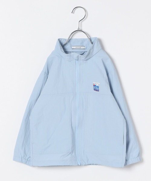 BAYFLOW（ベイフロー）の「【撥水加工付き】[KIDS]マウンテンパーカー（マウンテンパーカー・キッズ・カーキ/サックスブルー・110cm/120cm/130cm/140cm）」の14枚目の写真