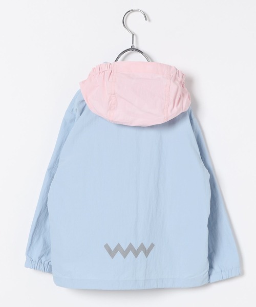 BAYFLOW（ベイフロー）の「【撥水加工付き】[KIDS]マウンテンパーカー（マウンテンパーカー・キッズ・カーキ/サックスブルー・110cm/120cm/130cm/140cm）」の16枚目の写真