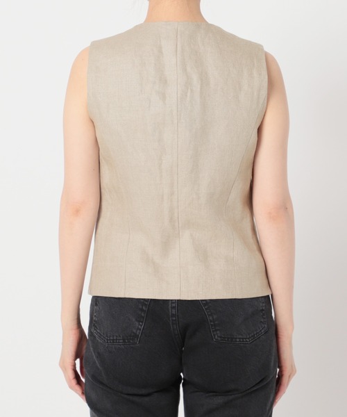 plage（プラージュ）の「Linen ベスト◇（ベスト）」 - WEAR