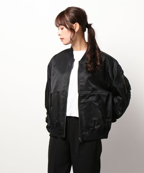 Lugnoncure（ルノンキュール）の「ミリタリーブルゾン（ミリタリージャケット・レディース・ブラック/ベージュ/カーキ・ﾌﾘ-）」の8枚目の写真