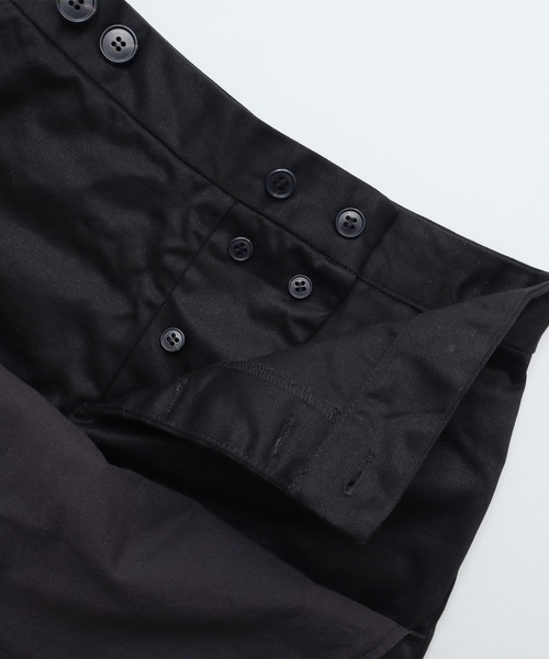 bulle de savon（ビュルデサボン）の「チノ　ショートパンツ（チノパンツ・レディース・ブラック/ホワイト/ベージュ・FREE）」の14枚目の写真