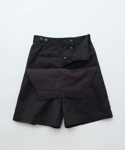 bulle de savon（ビュルデサボン）の「チノ　ショートパンツ（チノパンツ・レディース・ブラック/ホワイト/ベージュ・FREE）」の15枚目の写真