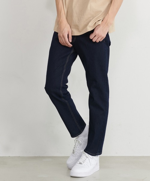 OUTDOOR PRODUCTS（アウトドアプロダクツ）の「OUTDOOR PRODUCTS/アウトドアプロダクツ 5ポケット ストレッチ デニム パンツ ジーンズ ジーパン（デニムパンツ・メンズ・ベージュ/ネイビー/ワンウォッシュ/ブラック・88/91/82/85/79）」の4枚目の写真