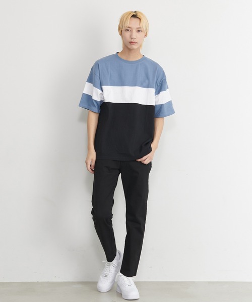 OUTDOOR PRODUCTS（アウトドアプロダクツ）の「OUTDOOR PRODUCTS/アウトドアプロダクツ 5ポケット ストレッチ デニム パンツ ジーンズ ジーパン（デニムパンツ・メンズ・ベージュ/ネイビー/ワンウォッシュ/ブラック・88/91/82/85/79）」の11枚目の写真