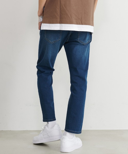 OUTDOOR PRODUCTS（アウトドアプロダクツ）の「OUTDOOR PRODUCTS/アウトドアプロダクツ 5ポケット ストレッチ デニム パンツ ジーンズ ジーパン（デニムパンツ・メンズ・ベージュ/ネイビー/ワンウォッシュ/ブラック・88/91/82/85/79）」の15枚目の写真