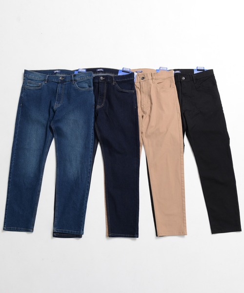 OUTDOOR PRODUCTS（アウトドアプロダクツ）の「OUTDOOR PRODUCTS/アウトドアプロダクツ 5ポケット ストレッチ デニム パンツ ジーンズ ジーパン（デニムパンツ・メンズ・ベージュ/ネイビー/ワンウォッシュ/ブラック・88/91/82/85/79）」の18枚目の写真