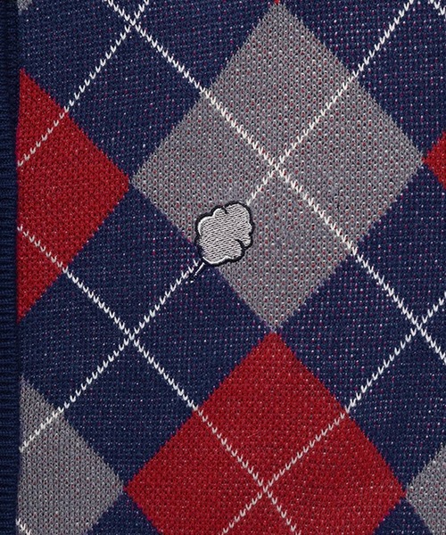 CLOTTY(クロッティ)の「CLOTTY/CC ARGYLE カーディガン 2276410(カーディガン/ボレロ・レディース・セージグリーン/ブルー/レッド・FREE)」の20枚目の写真