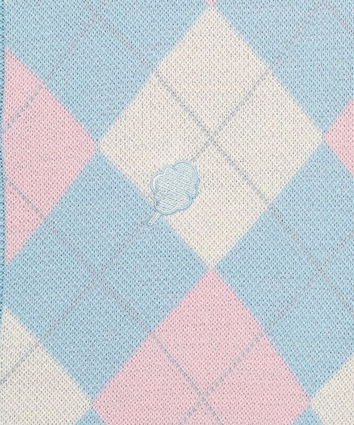 CLOTTY(クロッティ)の「CLOTTY/CC ARGYLE カーディガン 2276410(カーディガン/ボレロ・レディース・セージグリーン/ブルー/レッド・FREE)」の19枚目の写真
