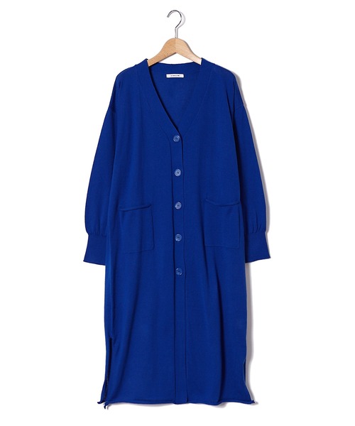 AS KNOW AS PINKY(アズノゥアズピンキー)の「さらりはおりくるんロングカーディガン(カーディガン/ボレロ・レディース・ブラック/グレー/ブルー/イエロー・FREE)」の14枚目の写真