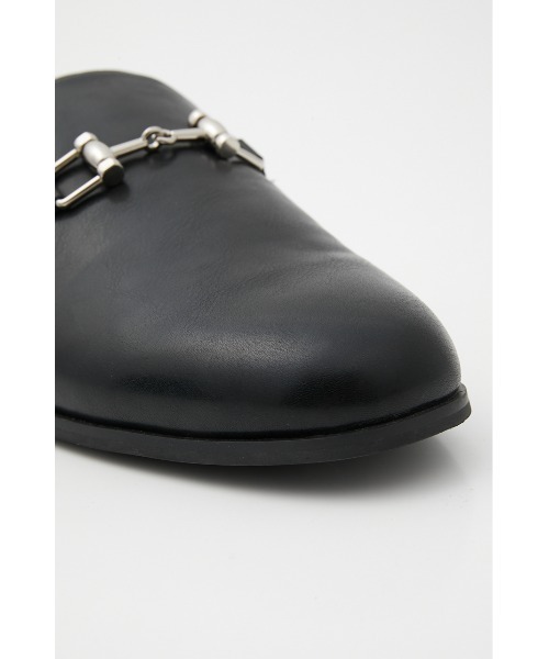 AZUL by moussy（アズールバイマウジー）の「BIT FAUX LEATHER SANDALS/ビットフェイクレザーサンダル（サンダル・メンズ・ブラック/グリーン・MEDIUM/LARGE）」の10枚目の写真