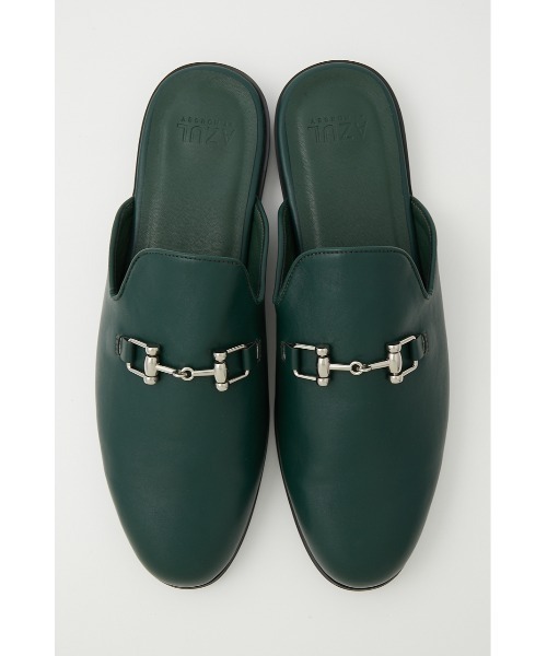 AZUL by moussy（アズールバイマウジー）の「BIT FAUX LEATHER SANDALS/ビットフェイクレザーサンダル（サンダル・メンズ・ブラック/グリーン・MEDIUM/LARGE）」の15枚目の写真