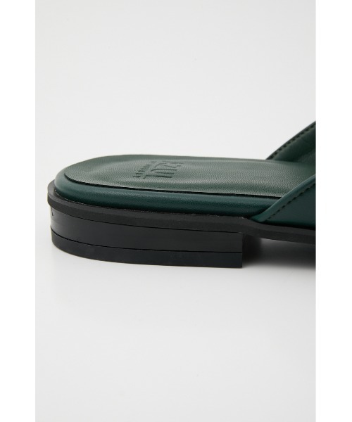 AZUL by moussy（アズールバイマウジー）の「BIT FAUX LEATHER SANDALS/ビットフェイクレザーサンダル（サンダル・メンズ・ブラック/グリーン・MEDIUM/LARGE）」の17枚目の写真