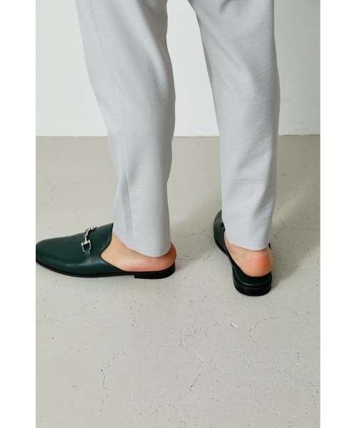 AZUL by moussy（アズールバイマウジー）の「BIT FAUX LEATHER SANDALS/ビットフェイクレザーサンダル（サンダル・メンズ・ブラック/グリーン・MEDIUM/LARGE）」の12枚目の写真