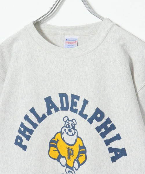 Champion（チャンピオン）の「Champion チャンピオン リバースウィーブTシャツ（Tシャツ/カットソー・レディース・オフホワイト・M/L/S）」の8枚目の写真