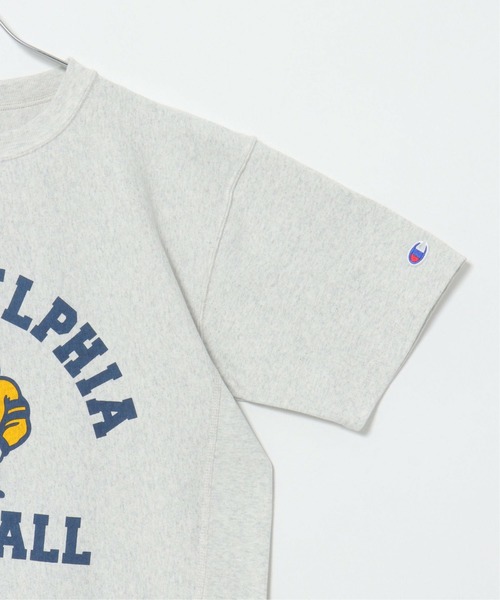 Champion（チャンピオン）の「Champion チャンピオン リバースウィーブTシャツ（Tシャツ/カットソー・レディース・オフホワイト・M/L/S）」の6枚目の写真