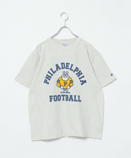 Champion（チャンピオン）の「Champion チャンピオン リバースウィーブTシャツ（Tシャツ/カットソー・レディース・オフホワイト・M/L/S）」の13枚目の写真