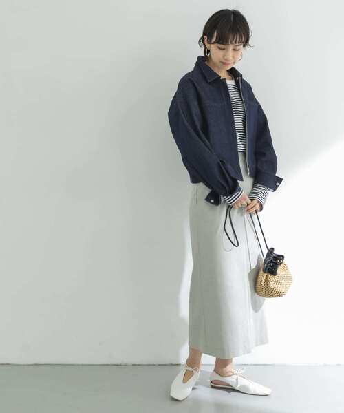 URBAN RESEARCH（アーバンリサーチ）の「ハイウエストタイトスカート（スカート・レディース・グレー/グレー系その他・36/38）」の10枚目の写真