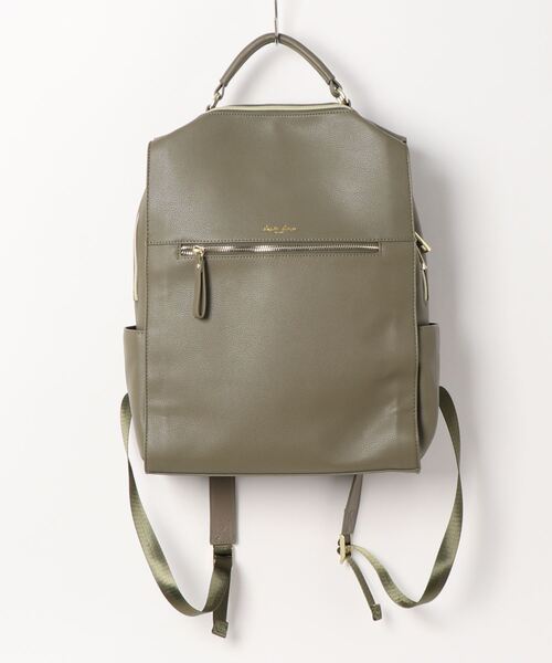 【セール】Legato Largo レガートラルゴ / PC収納 フェイクレザー バックパック リュック LG-E1312（バックパック/リュック）｜Legato Largo（レガートラルゴ）