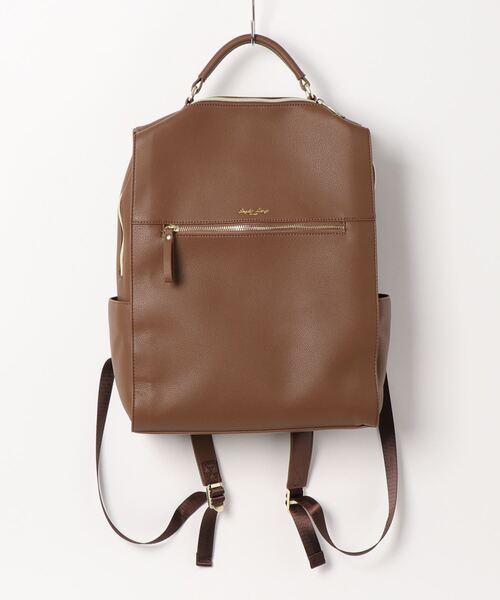 【セール】Legato Largo レガートラルゴ / PC収納 フェイクレザー バックパック リュック LG-E1312（バックパック/リュック）｜Legato Largo（レガートラルゴ）