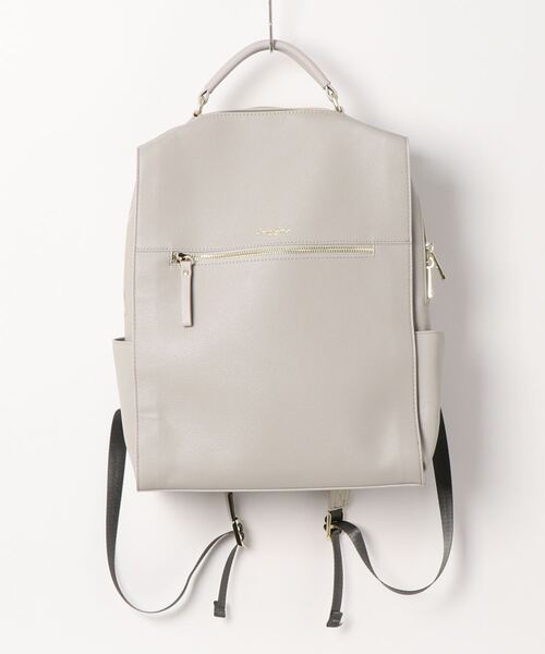 【セール】Legato Largo レガートラルゴ / PC収納 フェイクレザー バックパック リュック LG-E1312（バックパック/リュック）｜Legato Largo（レガートラルゴ）