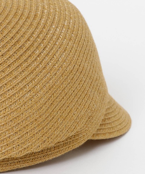 RODE SKO（ロデスコ）の「洗えるたためるキャスケット（キャスケット・レディース・ダークブラウン/ナチュラル/ベージュ系その他・FREE）」の17枚目の写真