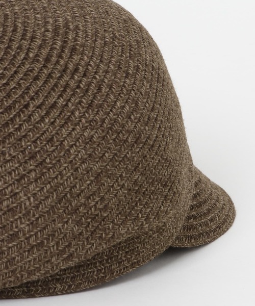 RODE SKO（ロデスコ）の「洗えるたためるキャスケット（キャスケット・レディース・ダークブラウン/ナチュラル/ベージュ系その他・FREE）」の18枚目の写真