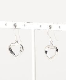 【925 SILVER ACC】【STERLING SILVER】ドロップデザインピアスSV925(OG)