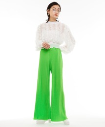 【Narcissus WEBSTORE 限定商品】プリーツイージーパンツ