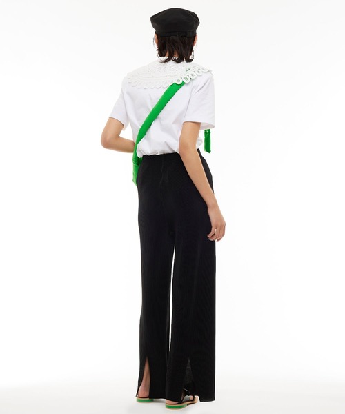 Narcissus（ナルシス）の「【Narcissus WEBSTORE 限定商品】プリーツイージーパンツ（その他パンツ・レディース・ブラック/ピンク/ブルー/グリーン・FREE）」の6枚目の写真