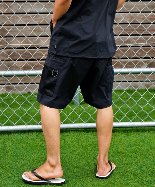 BILLABONG（ビラボン）の「BILLABONG/ビラボン セットアップ ユーティリティショーツ カーゴパンツ トランクス/水着 BC011-659（水着・メンズ・カーキ/ブラック・L/M）」の4枚目の写真