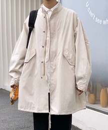 【MAISON CLUB】ミリタリージップアップブルゾンコート M-65 KNF