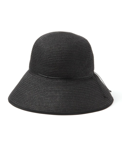 LAKOLE（ラコレ）の「ペーパーブレードハット / 263594（ハット・レディース・ブラック/ナチュラル・FREE）」の7枚目の写真