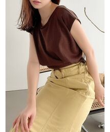 RESEXXY | フレンチスリーブカットトップス(Tシャツ/カットソー)