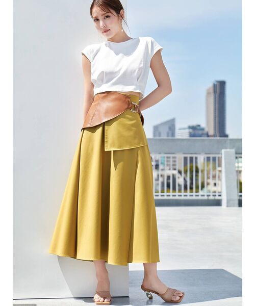 RESEXXY(リゼクシー)の「フレンチスリーブカットトップス(Tシャツ/カットソー・レディース・オフホワイト/ブラック/ミント/ブラウン・FREE)」の6枚目の写真